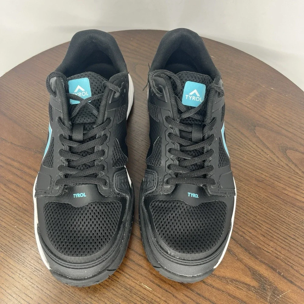 Tyrol Striker Pro V Shoes Women's 10 Black Teal Trainers Athletic Sneakers 0200V